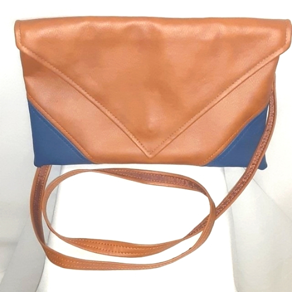 Luda Melnick Vegan Leather Crossbody Clutch